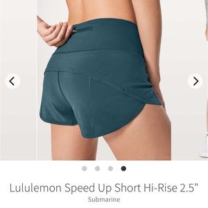 Lululemon hi rise speed up